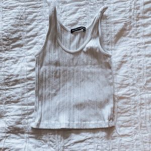 Brandy Melville Ribbed Cropped Tank Top